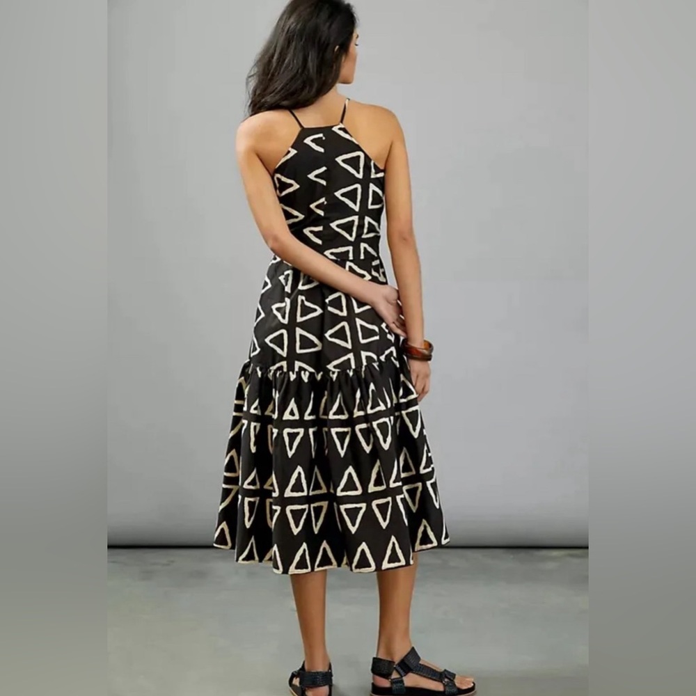 ANTHROPOLOGIE COREY LYNN CALTER KEYANNA MAXI DRESS Sz S